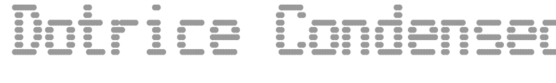 Dotrice Condensed