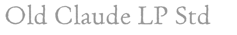 Old Claude LP Std