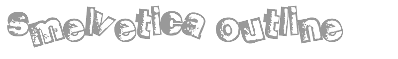 Smelvetica Outline