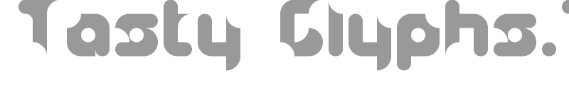 Tasty Glyphs.1