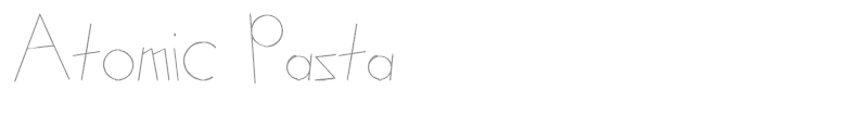 Atomic Pasta