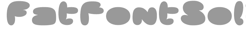 FatfontSolid