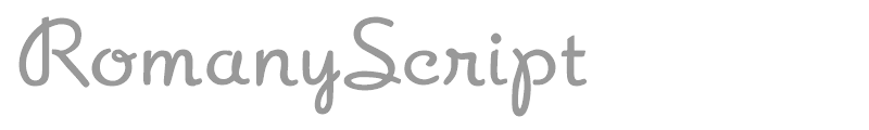 RomanyScript