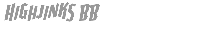 Highjinks BB