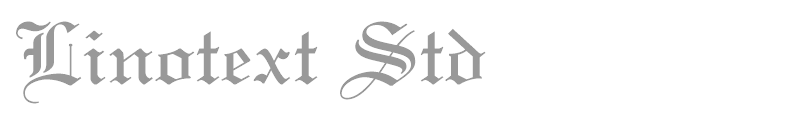 Linotext Std