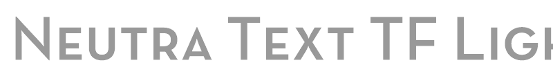 Neutra Text TF Light SC Alt