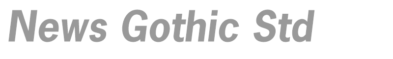News Gothic Std