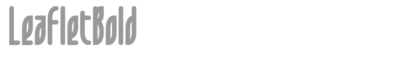 LeafletBold