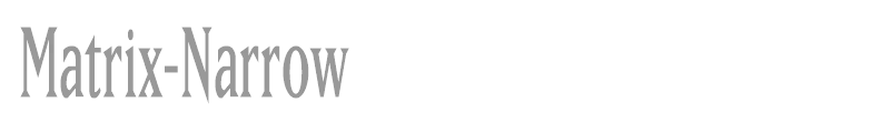 Matrix-Narrow