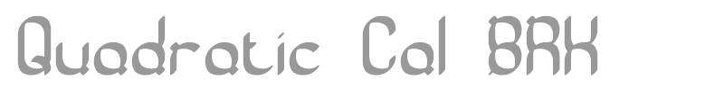 Quadratic Cal BRK