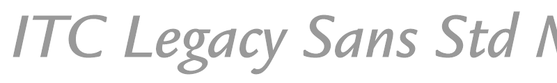 ITC Legacy Sans Std