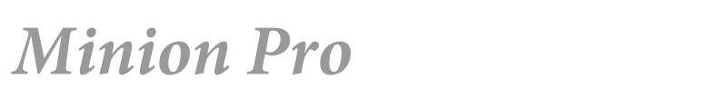 Minion Pro