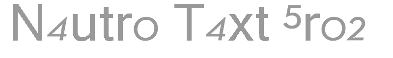 Neutra Text Frac