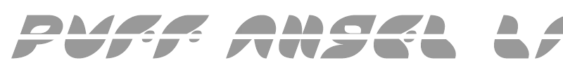 Puff Angel Laser Italic