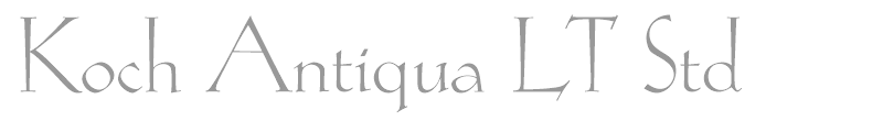 Koch Antiqua LT Std