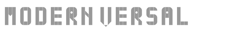 MODERN VERSAL