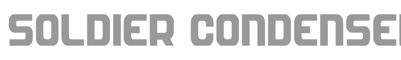Soldier Condensed