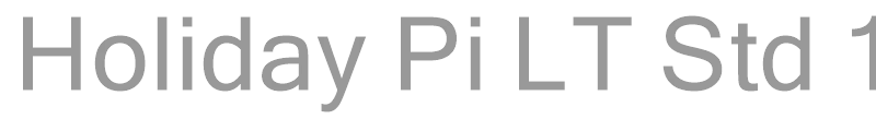 Holiday Pi LT Std