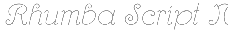 Rhumba Script