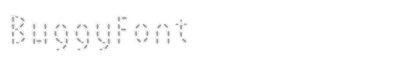 BuggyFont