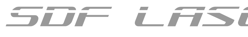 SDF Laser Italic