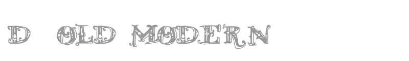 D Old Modern