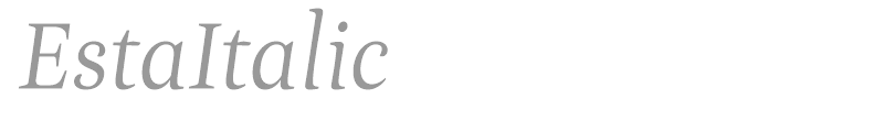 EstaItalic