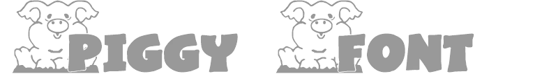 Piggy Font