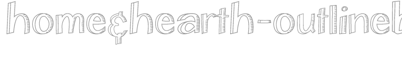 Home & Hearth Outline Bold