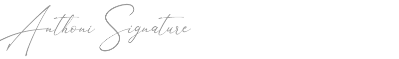 Anthoni Signature