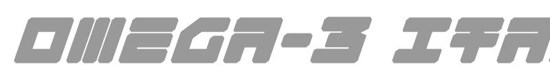 Omega-3 Italic