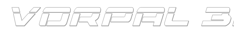 Vorpal 3D Italic