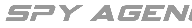 Spy Agency Expanded Italic