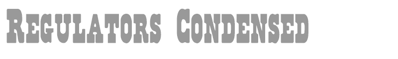 Regulators Condensed