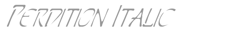 Perdition Italic