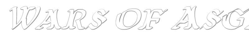 Wars of Asgard 3D Italic
