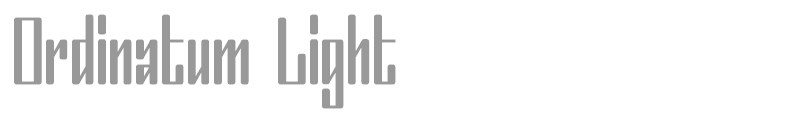 Ordinatum Light
