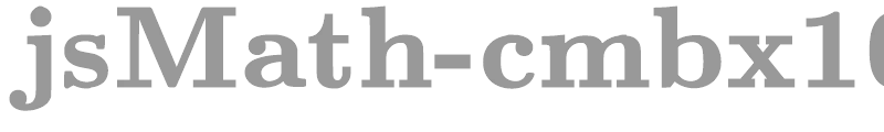 jsMath-cmbx10