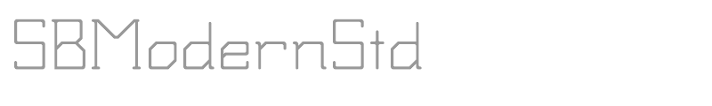SBModernStd