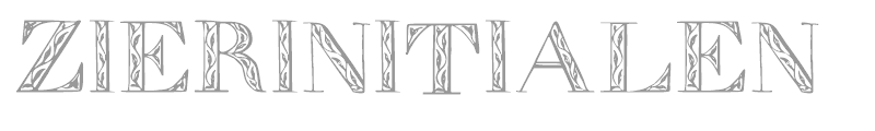 Zierinitialen