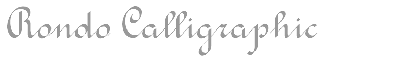 Rondo Calligraphic