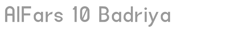 AlFars 10 Badriya