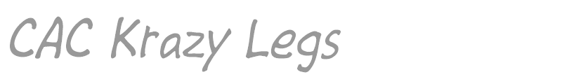 CAC Krazy Legs