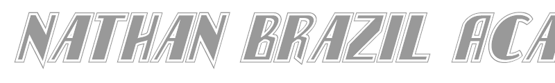 Nathan Brazil Shadow Italic
