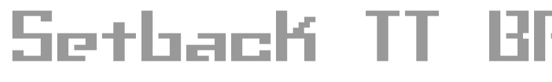 Setback TT BRK