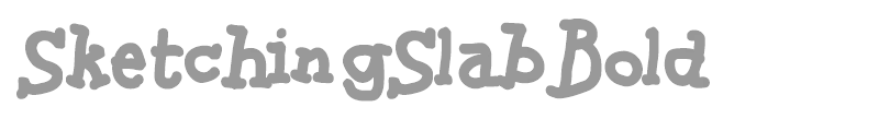Sketching Slab Bold