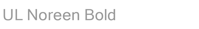 UL Noreen Bold