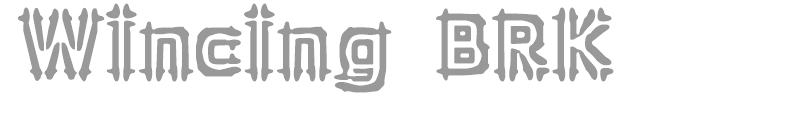 Wincing BRK
