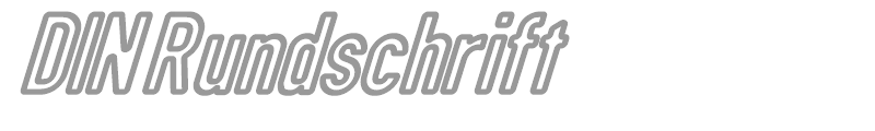 DIN Rundschrift