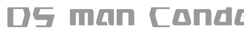 DS man Condensed